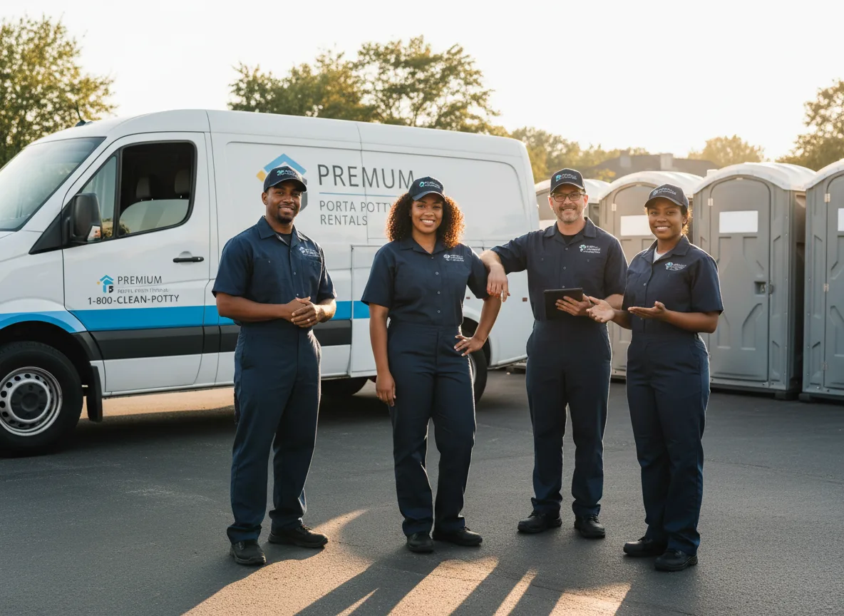 VIP Portable Toilets company in North Oxford, MA